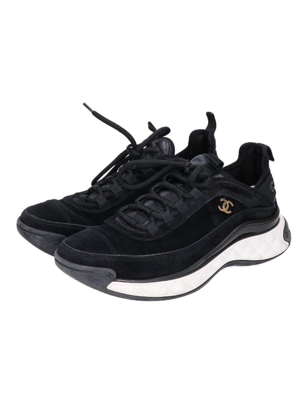 Chanel Low Top Trainer Sneakers